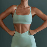Weste Yoga-Anzug Nude Feel Beauty Back Fitness-Anzug Skinny Running Sports